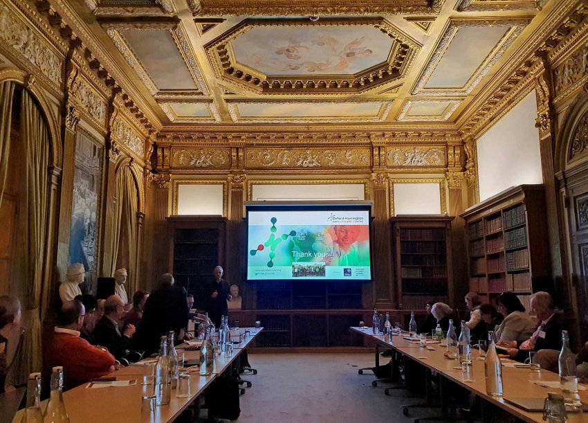 TransNAT launch presentation at the Royal Society